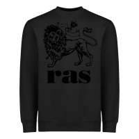Black ras records Heavyweight Sweatshirt - artisFamous