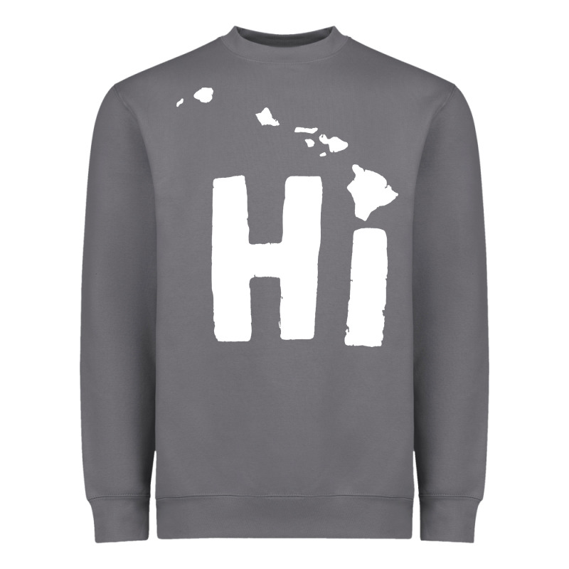 Hi Hawaii Heavyweight Sweatshirt by artisFamous | Teevron