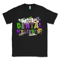 Black dental hygienest mardi gras Classic Tee - CowGirlArtShop