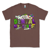 Chestnut dental hygienest mardi gras Classic Tee - CowGirlArtShop