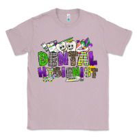 Lilac dental hygienest mardi gras Classic Tee - CowGirlArtShop