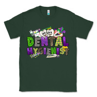 Sports Green dental hygienest mardi gras Classic Tee - CowGirlArtShop