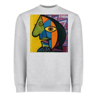 Heather Grey picasso original Heavyweight Sweatshirt - artisFamous