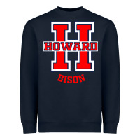 Navy howard 1867 university Heavyweight Sweatshirt - artisFamous