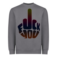 Storm fuck you middle finger Heavyweight Sweatshirt - artisFamous