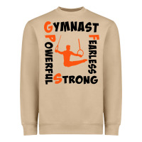 Mushroom awesome gymnastics boy gymnast power strong Heavyweight Sweatshirt - artisFamous
