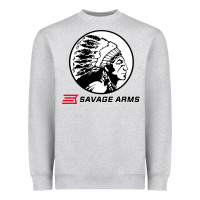 Heather Grey savage Heavyweight Sweatshirt - artisFamous