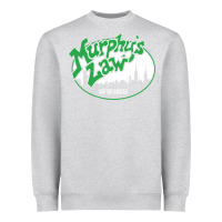 Heather Grey murphy's law Heavyweight Sweatshirt - artisFamous