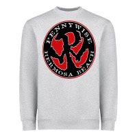 Heather Grey pennywise Heavyweight Sweatshirt - artisFamous