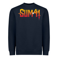 Navy sum41 Heavyweight Sweatshirt - artisFamous
