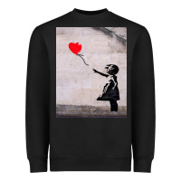 Black banksy, hope Heavyweight Sweatshirt - artisFamous