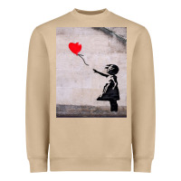 Banksy, Hope Heavyweight Sweatshirt | Teevron