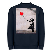 Navy banksy, hope Heavyweight Sweatshirt - artisFamous