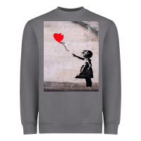 Storm banksy, hope Heavyweight Sweatshirt - artisFamous