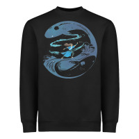 Black Avatar Katara Heavyweight Sweatshirt - artisFamous