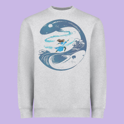 Avatar Katara Heavyweight Sweatshirt Designed By Artisfamous