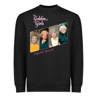 Black THE GOLDEN GIRLS Heavyweight Sweatshirt - artisFamous