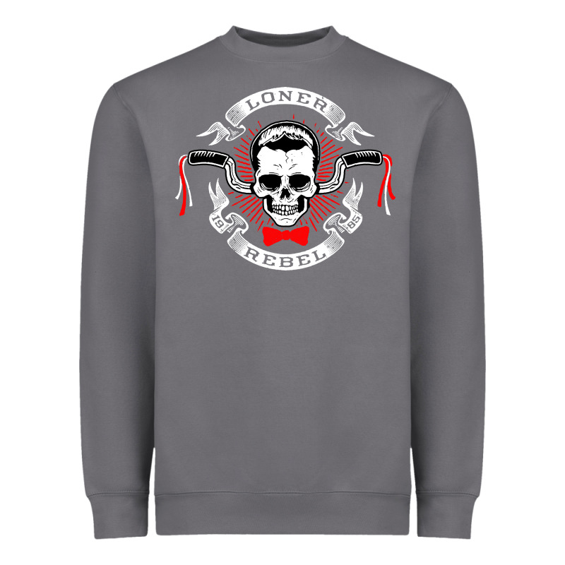 Loner Rebel Heavyweight Sweatshirt by artisFamous | Teevron