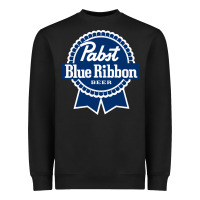 Black pabst blue ribbon Heavyweight Sweatshirt - artisFamous