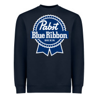 Navy pabst blue ribbon Heavyweight Sweatshirt - artisFamous