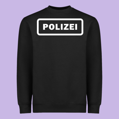 Polizei Heavyweight Sweatshirt Designed By Artisfamous