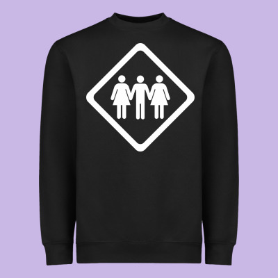 Threesome Heavyweight Sweatshirt Designed By Artisfamous