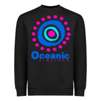 Black lost oceanic airlines Heavyweight Sweatshirt - artisFamous