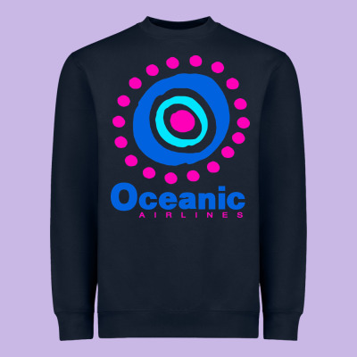 Lost Oceanic Airlines Heavyweight Sweatshirt Designed By Artisfamous