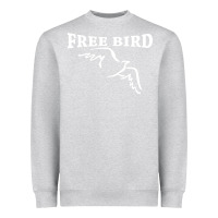 Heather Grey lynyrd skynard free bird ronnie van zant Heavyweight Sweatshirt - artisFamous