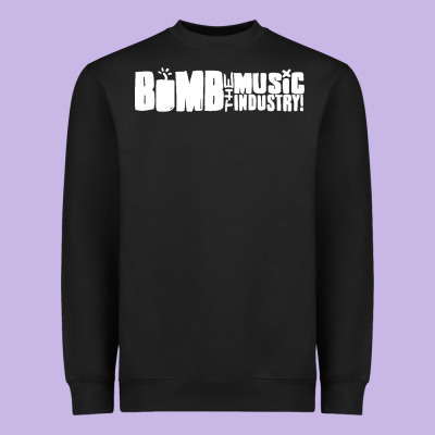 Bomb The Music Industry Heavyweight Sweatshirt Designed By Artisfamous