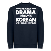 Navy korean drama k drama korean Heavyweight Sweatshirt - artisFamous