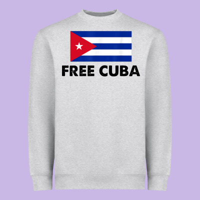 Free Cuba  Sos Cuba Cuba Pride Nuestra Cuba Heavyweight Sweatshirt Designed By Artisfamous