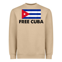 Mushroom free cuba  sos cuba cuba pride nuestra cuba Heavyweight Sweatshirt - artisFamous