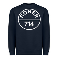 Navy rorer 714 Heavyweight Sweatshirt - artisFamous