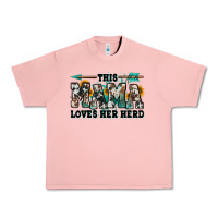 Salmon this mama loves her herd goats Urban Heavy Tee - Jasminsmagicworld
