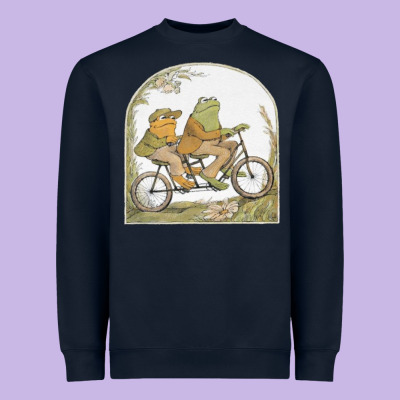 Frog And Toad Heavyweight Sweatshirt Designed By Artisfamous