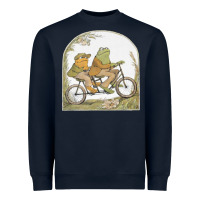 Navy frog and toad Heavyweight Sweatshirt - artisFamous