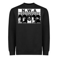 Black n w a Heavyweight Sweatshirt - artisFamous