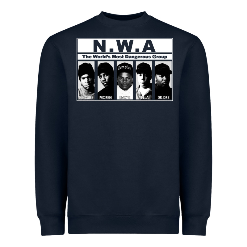 N W A Heavyweight Sweatshirt by artisFamous | Teevron