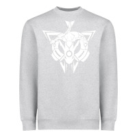 Heather Grey rayquaza Heavyweight Sweatshirt - artisFamous
