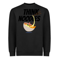 Black think noodles Heavyweight Sweatshirt - artisFamous
