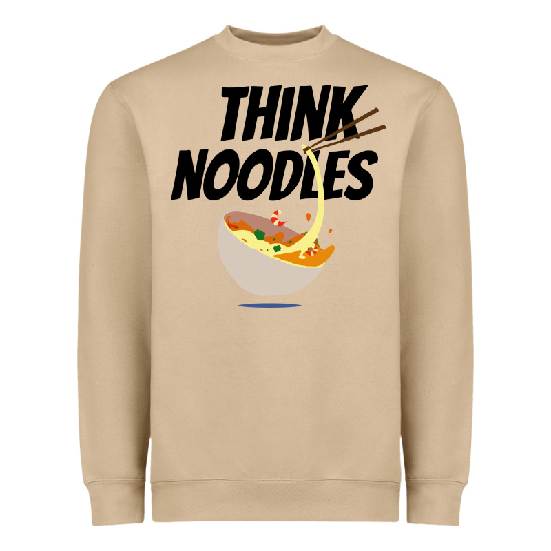 Think Noodles Heavyweight Sweatshirt by artisFamous | Teevron