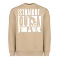 Mushroom straight out a food and wine Heavyweight Sweatshirt - artisFamous