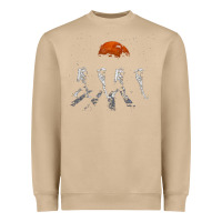 Mushroom solar system galaxy, astronomy lover Heavyweight Sweatshirt - artisFamous