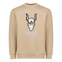 Mushroom soldiers of odin worldwide support Heavyweight Sweatshirt - artisFamous