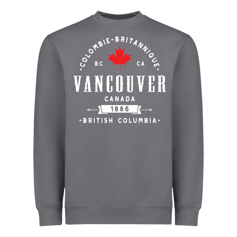 Vancouver Canada Heavyweight Sweatshirt by artisFamous | Teevron
