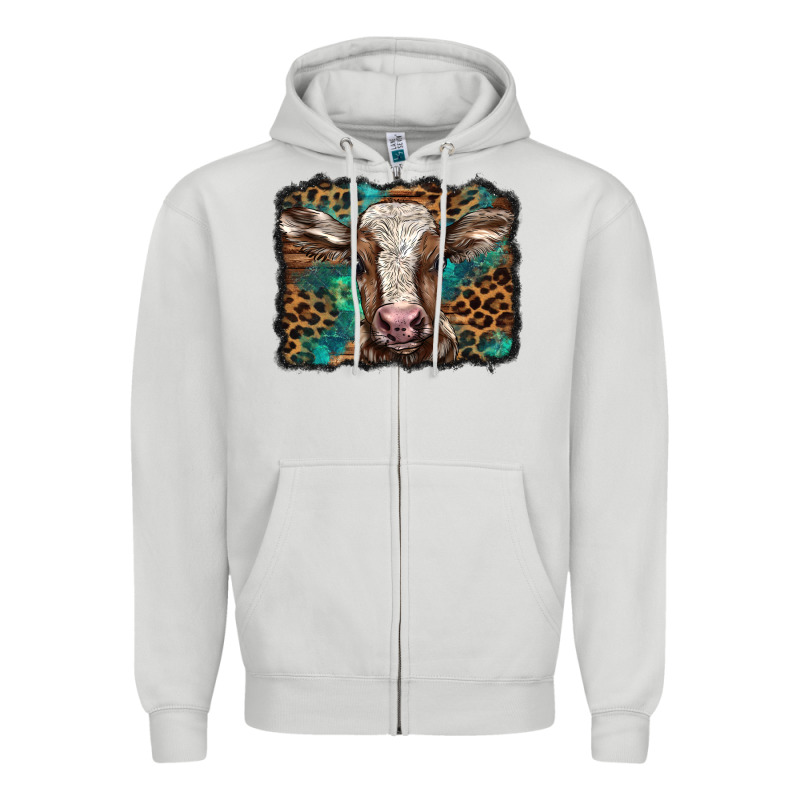 Christmas Background Baby Calf Zipper Hoodie by BarkalooDesign | Teevron