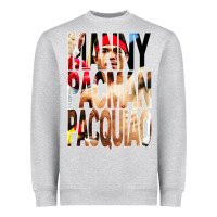 Heather Grey manny pacman pacquiao philipino boxer Heavyweight Sweatshirt - artisFamous
