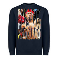 Navy manny pacman pacquiao philipino boxer Heavyweight Sweatshirt - artisFamous