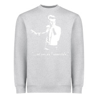 Heather Grey marco mengoni l essenziale Heavyweight Sweatshirt - artisFamous